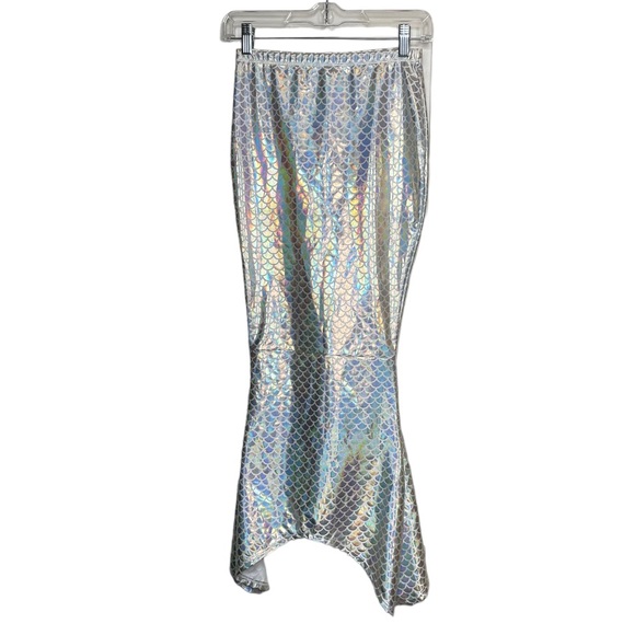 Justice Iridescent Mermaid Tail Beach Swimsuit Cover Up Girls Sz L NWT - Picture 3 of 6